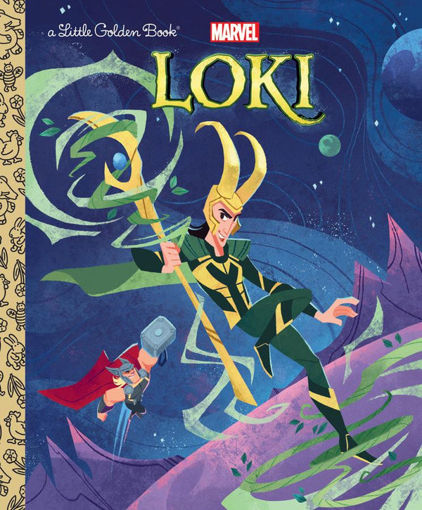 Loki Little Golden Book (Marvel)-Children’s / Teenage fiction: General and modern fiction-買書書 BuyBookBook