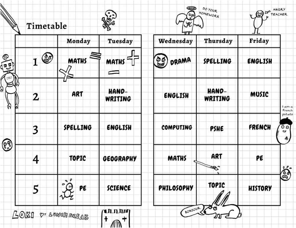 Loki #02 A Bad God's Guide to Taking the Blame (Louie Stowell)-Fiction: 神話傳說 Myth and Legend-買書書 BuyBookBook