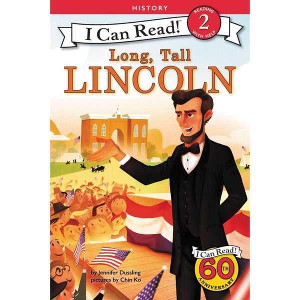 ICR: Long, Tall Lincoln (I Can Read! L2)-Fiction: 橋樑章節 Early Readers-買書書 BuyBookBook