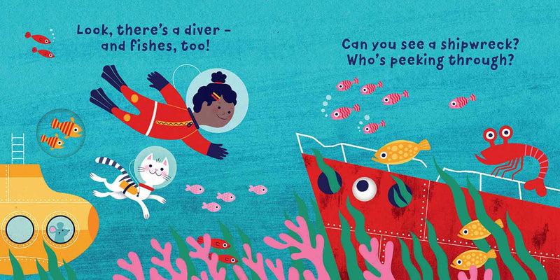 Look, There's a Submarine! (Board Book) Nosy Crow