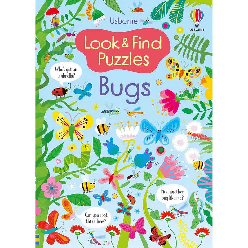 Look and Find Puzzles: Bugs (Kirsteen Robson)-Activity: 益智解謎 Puzzle & Quiz-買書書 BuyBookBook