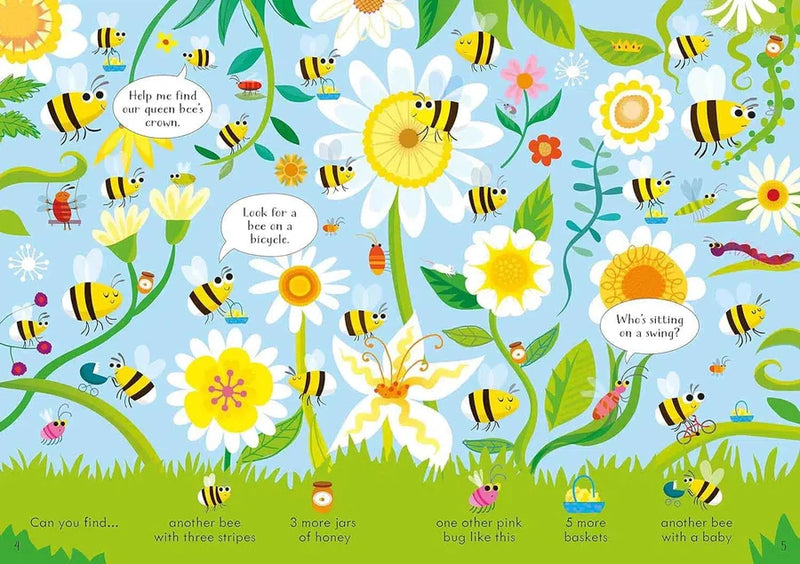 Look and Find Puzzles: Bugs (Kirsteen Robson)-Activity: 益智解謎 Puzzle & Quiz-買書書 BuyBookBook