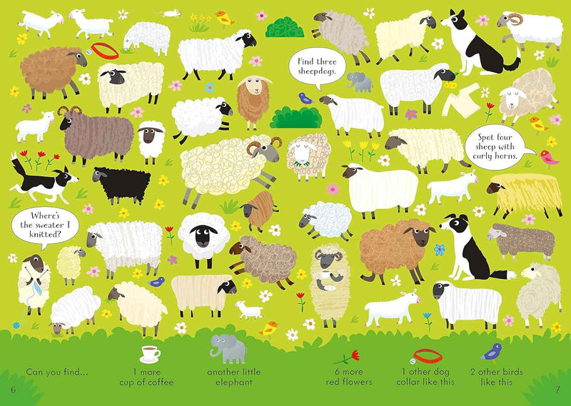 Look and Find Puzzles: On the Farm (Kirsteen Robson)-Activity: 益智解謎 Puzzle & Quiz-買書書 BuyBookBook