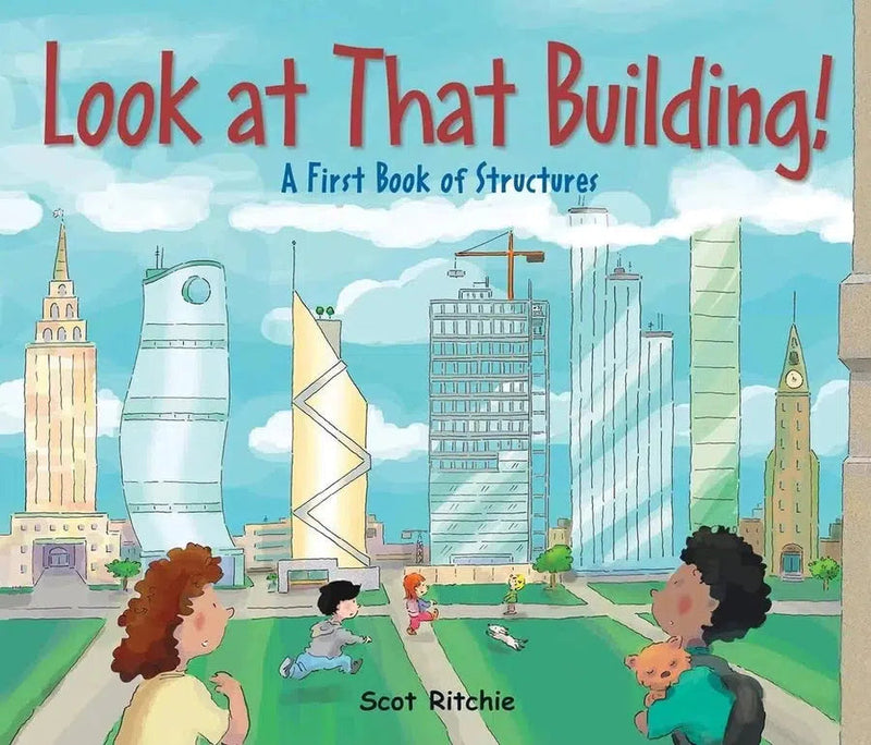 Look at That Building! - A First Book of Structures (Scot Ritchie)-Nonfiction: 科學科技 Science & Technology-買書書 BuyBookBook