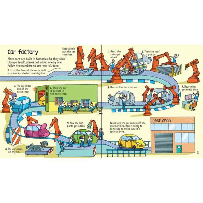 Look inside Cars Usborne