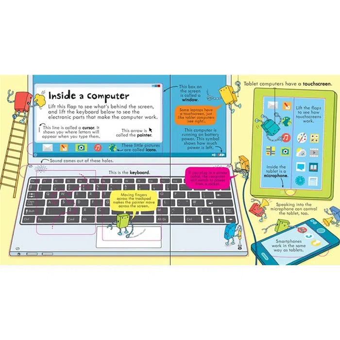 Look inside how computers work Usborne