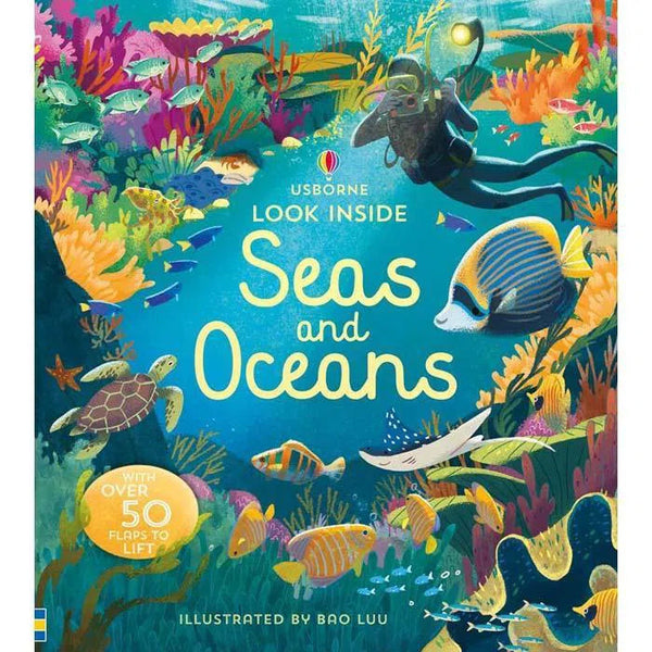 Look inside seas and oceans Usborne