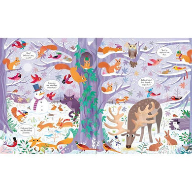 Look and find in the forest Usborne