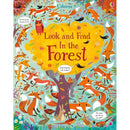 Look and find in the forest Usborne