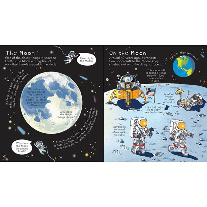 Look inside Space Usborne