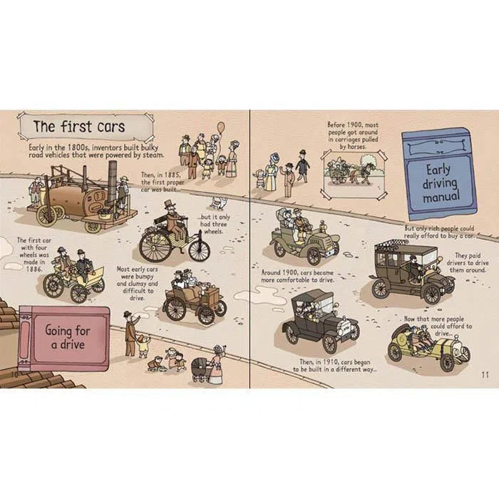 Look inside Cars Usborne