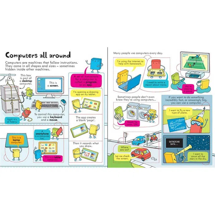 Look inside how computers work Usborne