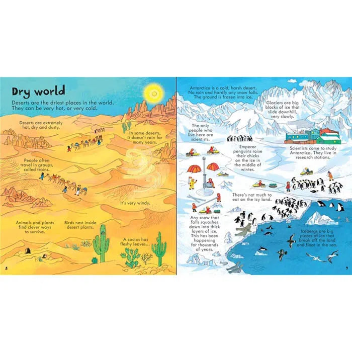 Look inside Our World Usborne