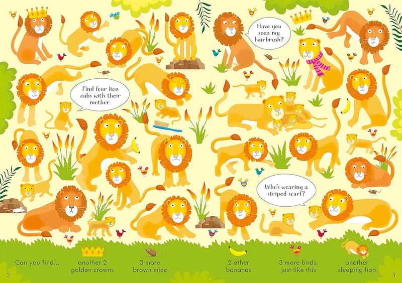 Look and Find Puzzles: Animals (Kirsteen Robson)