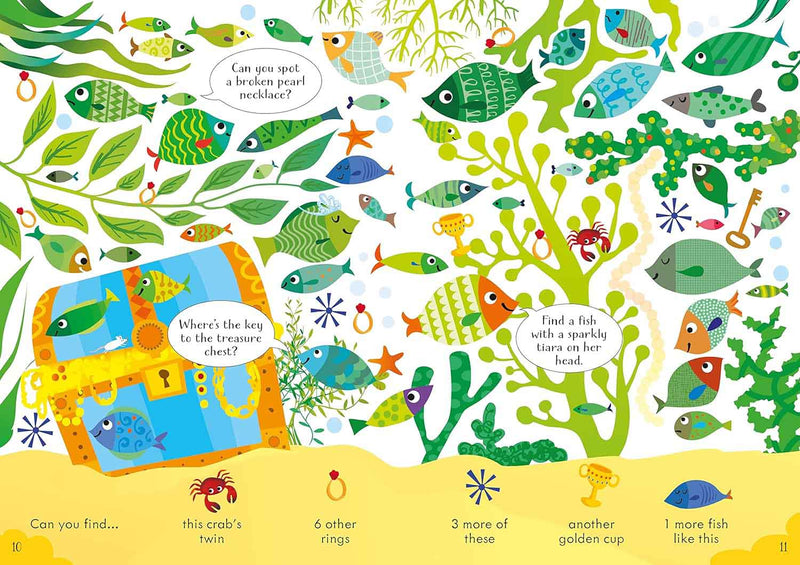 Look and Find Puzzles: Under the Sea (Kirsteen Robson)