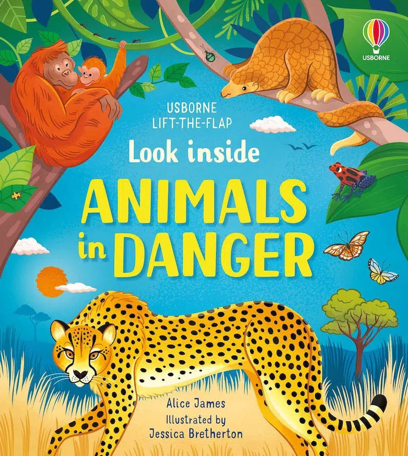Look inside Animals in Danger Usborne