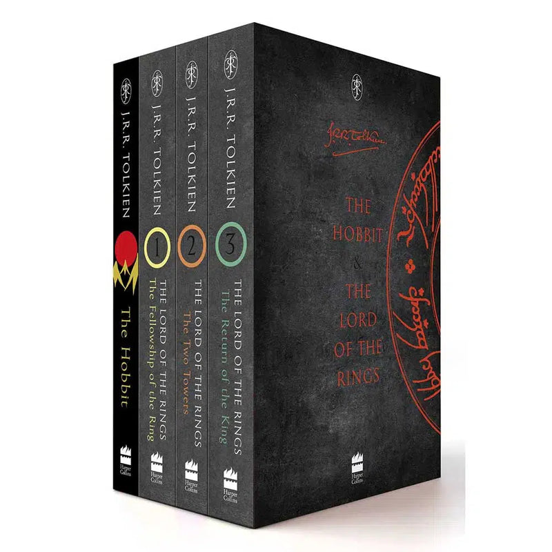 Lord of the Rings, The & The Hobbit Boxed Set (4 Books) (J. R. R. Tolkien)-Fiction: 奇幻魔法 Fantasy & Magical-買書書 BuyBookBook