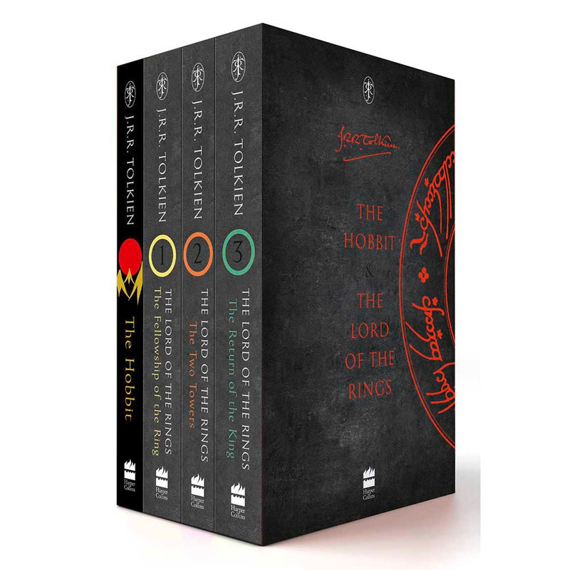 Lord of the Rings, The & The Hobbit Boxed Set (4 Books) (J. R. R. Tolkien)-Fiction: 奇幻魔法 Fantasy & Magical-買書書 BuyBookBook
