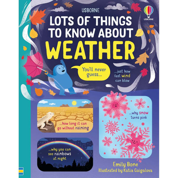 Lots of Things to Know About Weather (Emily Bone)-Nonfiction: 參考百科 Reference & Encyclopedia-買書書 BuyBookBook