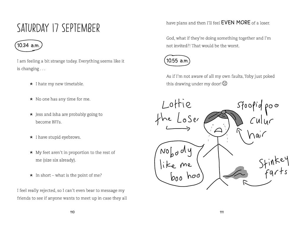 Lottie Brooks #04 Totally Disastrous School Trip-Fiction: 幽默搞笑 Humorous-買書書 BuyBookBook