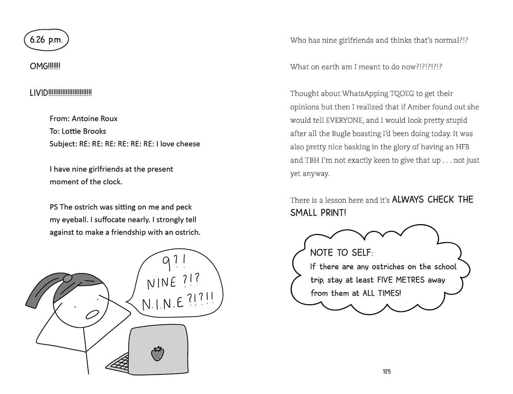 Lottie Brooks #04 Totally Disastrous School Trip-Fiction: 幽默搞笑 Humorous-買書書 BuyBookBook