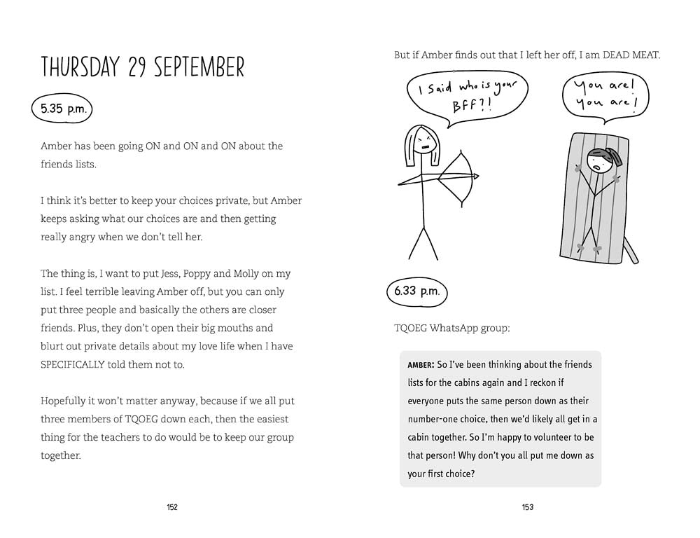 Lottie Brooks #04 Totally Disastrous School Trip-Fiction: 幽默搞笑 Humorous-買書書 BuyBookBook