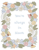 Love Muchly Greeting Cards: Birthday - You're Always in Bloom (Pack of 6)-Lifestyle and Leisure-買書書 BuyBookBook