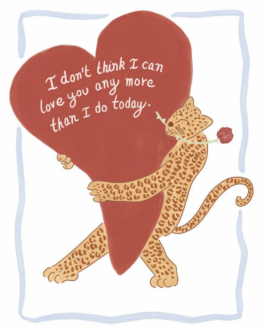 Love Muchly Greeting Cards: Love - I Don't Think I Could Love You Any More (Pack of 6)-Lifestyle and Leisure-買書書 BuyBookBook