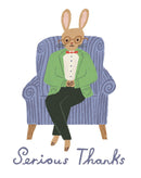 Love Muchly Greeting Cards: Thank You - Serious Thanks to You (Pack of 6)-Lifestyle and Leisure-買書書 BuyBookBook