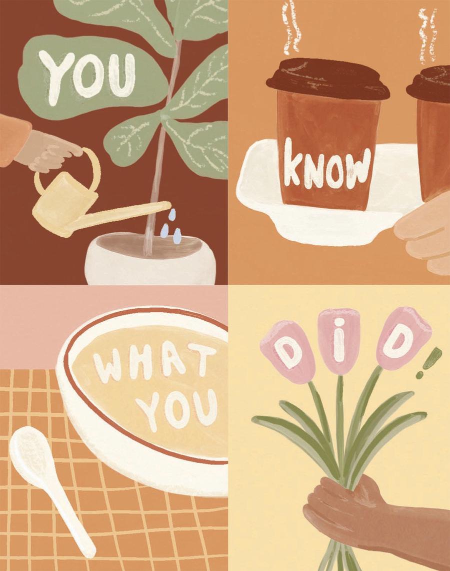 Love Muchly Greeting Cards: Thank You - You Know What You Did (Pack of 6)-Lifestyle and Leisure-買書書 BuyBookBook