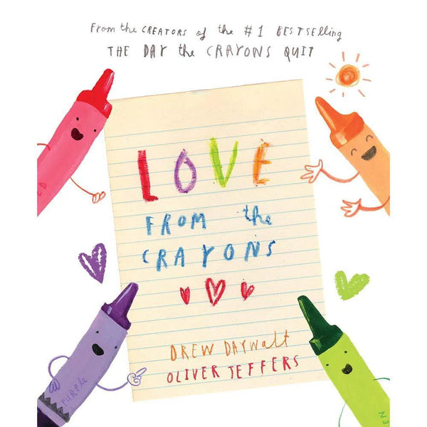 Love from the Crayons (Hardback) (Drew Daywalt) (Oliver Jeffers) Harpercollins (UK)