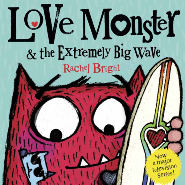 Love Monster #05 and the The Extremely Big Wave (Rachel Bright)-Fiction: 兒童繪本 Picture Books-買書書 BuyBookBook