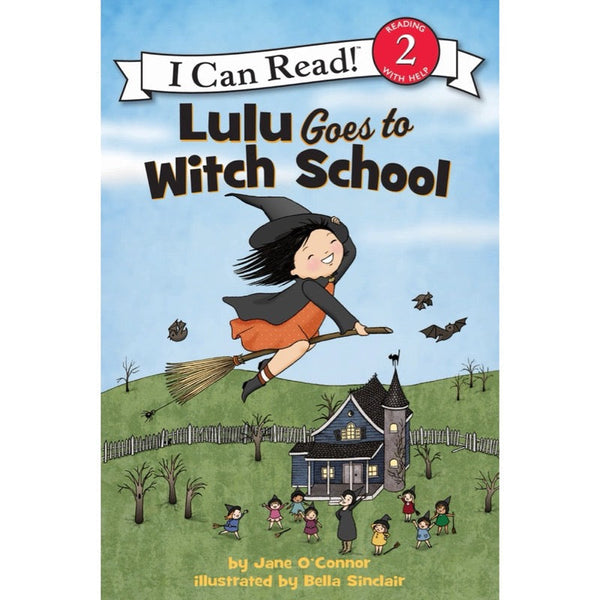 ICR: Lulu Goes to Witch School: A Halloween Book for Kids (I Can Read! L2)-Fiction: 橋樑章節 Early Readers-買書書 BuyBookBook