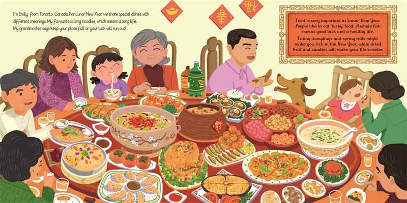 Lunar New Year Around the World-Nonfiction: 常識通識 General Knowledge-買書書 BuyBookBook