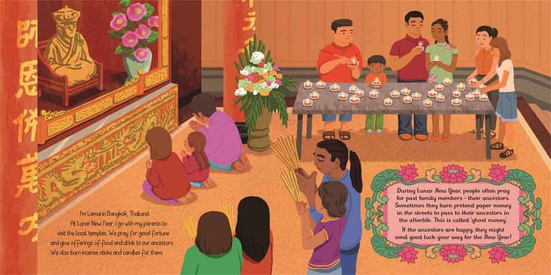 Lunar New Year Around the World-Nonfiction: 常識通識 General Knowledge-買書書 BuyBookBook