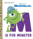 M Is for Monster (Disney/Pixar Monsters, Inc.)-Children’s / Teenage fiction: General and modern fiction-買書書 BuyBookBook