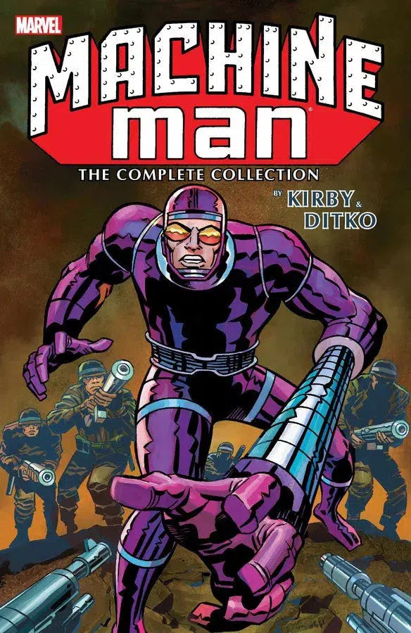 MACHINE MAN BY KIRBY & DITKO: THE COMPLETE COLLECTION-Graphic novel / Comic book / Manga: genres-買書書 BuyBookBook