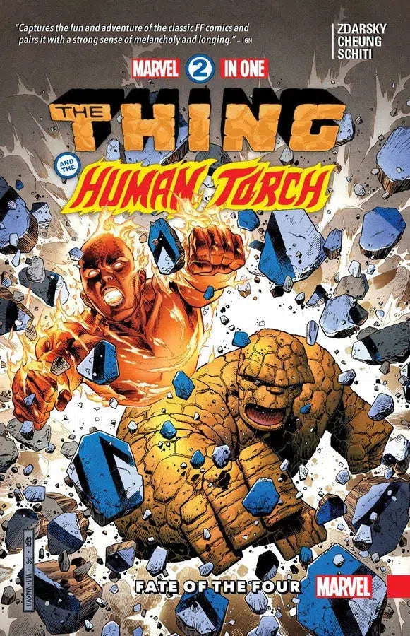 MARVEL 2-IN-ONE VOL. 1: FATE OF THE FOUR-Graphic novel / Comic book / Manga: genres-買書書 BuyBookBook