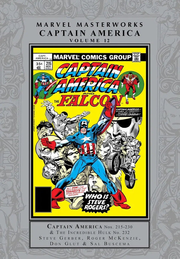 MARVEL MASTERWORKS: CAPTAIN AMERICA VOL. 12-Graphic novel / Comic book / Manga: genres-買書書 BuyBookBook