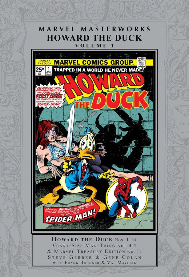 MARVEL MASTERWORKS: HOWARD THE DUCK VOL. 1-Graphic novel / Comic book / Manga: genres-買書書 BuyBookBook