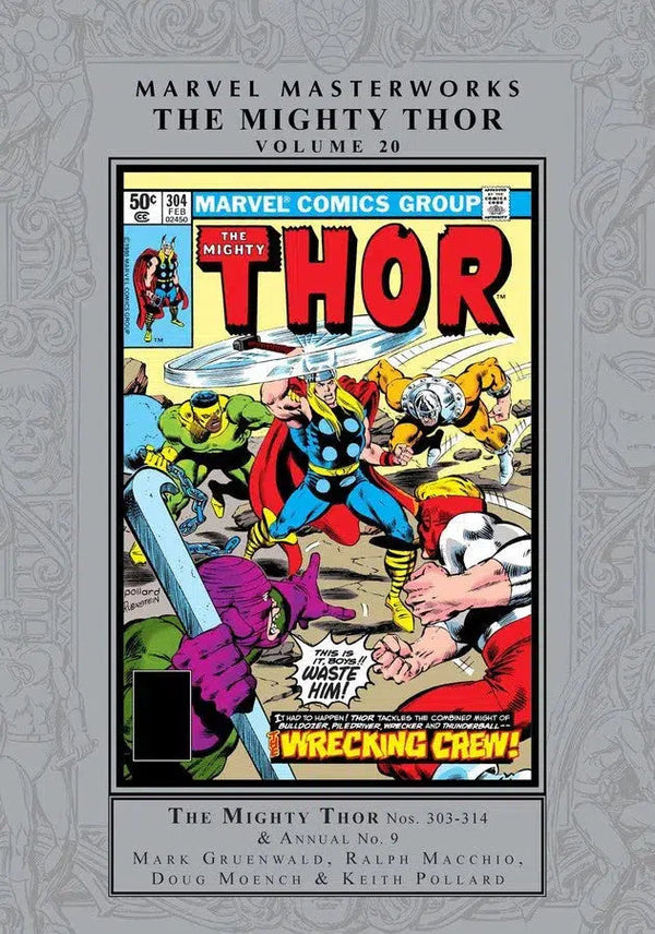 MARVEL MASTERWORKS: THE MIGHTY THOR VOL. 20-Graphic novel / Comic book / Manga: genres-買書書 BuyBookBook