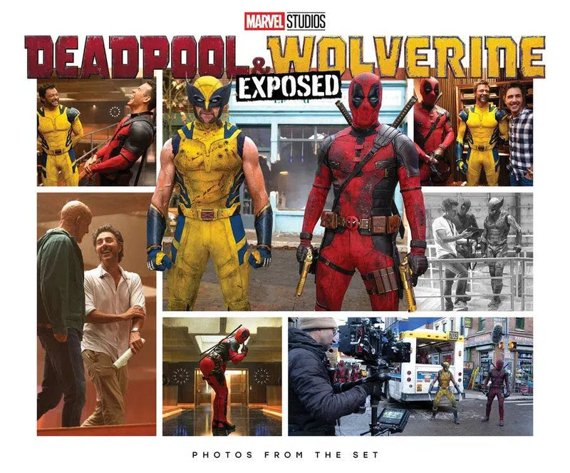 MARVEL STUDIOS' DEADPOOL & WOLVERINE: EXPOSED - PHOTOS FROM THE SET-Graphic novel / Comic book / Manga: genres-買書書 BuyBookBook