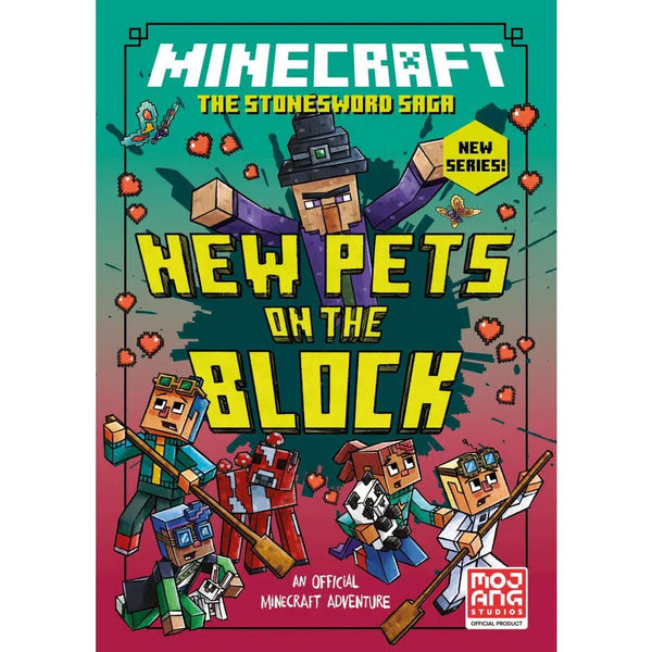 Minecraft Stonesword Saga #3 NEW PETS ON THE BLOCK-Fiction: 歷險科幻 Adventure & Science Fiction-買書書 BuyBookBook