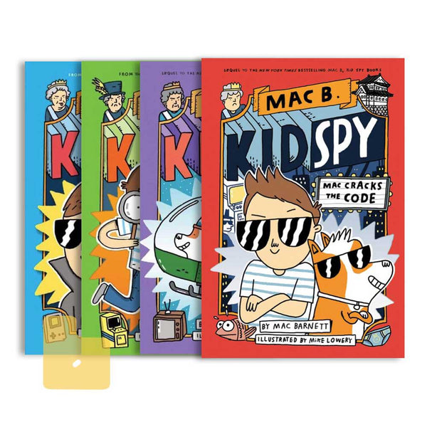 Mac B Kid Spy Bundle (UK Paperback) (Mac Barnett) - 買書書 BuyBookBook