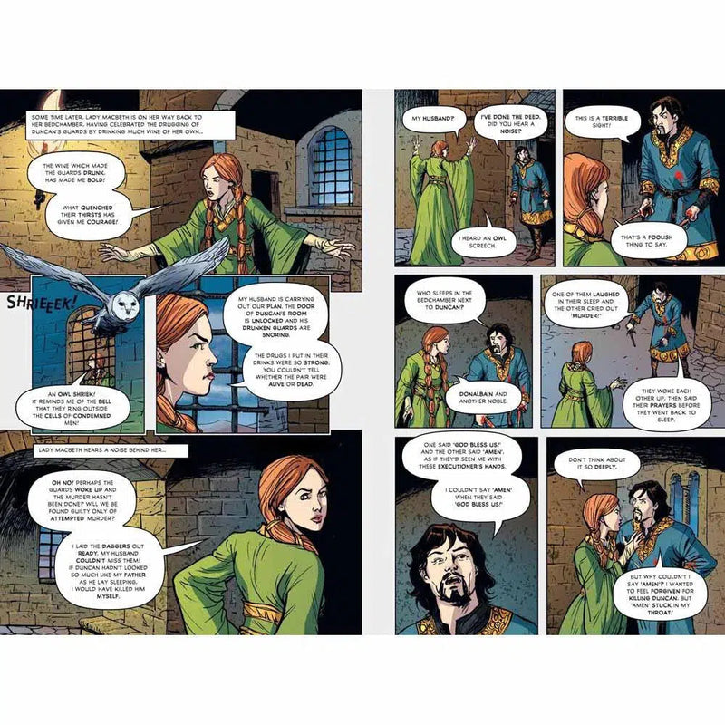 Macbeth Graphic Novel Usborne