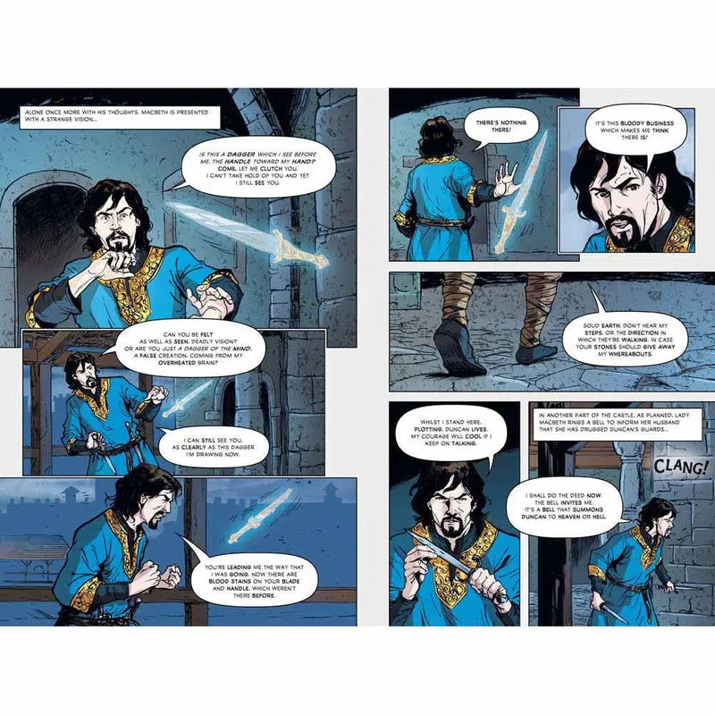 Macbeth Graphic Novel Usborne