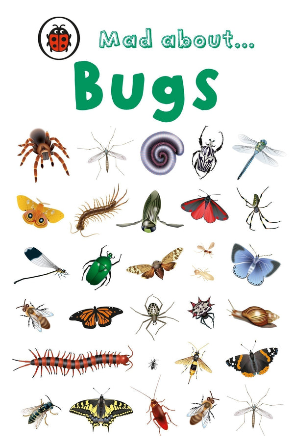 Mad About Bugs-Children’s / Teenage general interest: Nature and animals-買書書 BuyBookBook