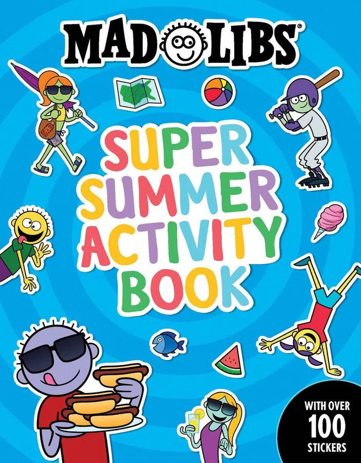 Mad Libs Super Summer Activity Book-Children’s interactive and activity books and kits-買書書 BuyBookBook