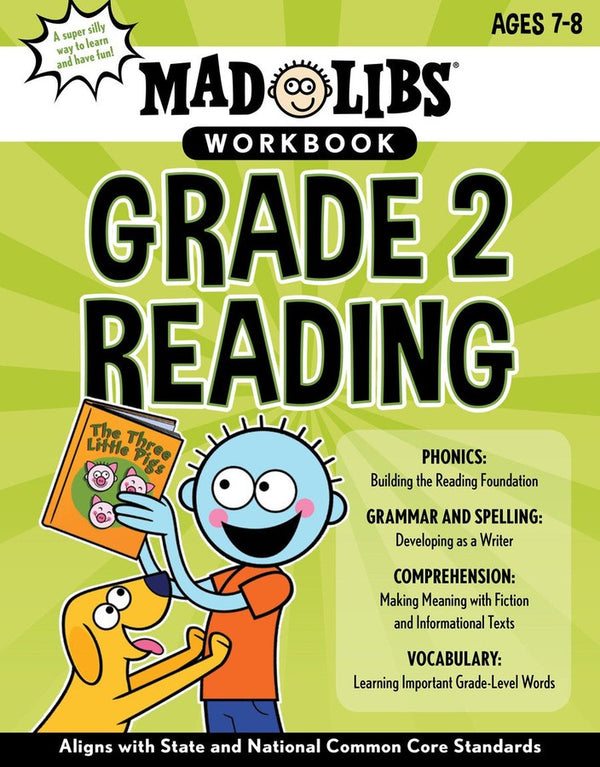 Mad Libs Workbook: Grade 2 Reading-Children’s Educational: general-買書書 BuyBookBook