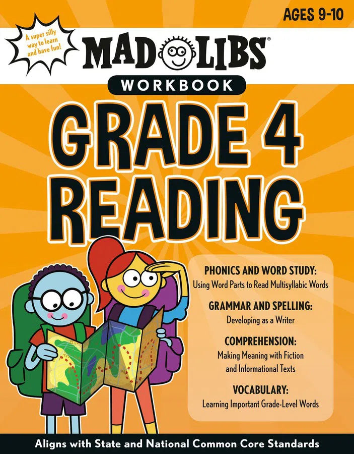 Mad Libs Workbook: Grade 4 Reading-Children’s Educational: general-買書書 BuyBookBook